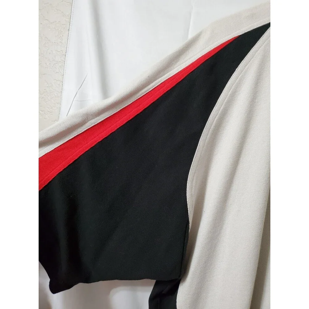 Vintage Reebok Play Dry NFL Team Apparel Falcons Polo Shirt Mens 2XL NWT STAIN